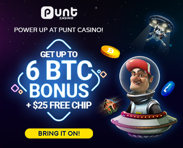 Latest bonus from Punt Casino